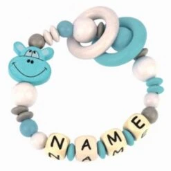 Elefantasie Greifling Hippo Personalisiert Mit Namen