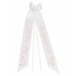 Elefantasie Taufschleife Taube Personalisiert Mit Namen