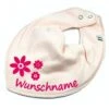 Elefantasie Halstuch Blumen Personalisiert Mit Namen
