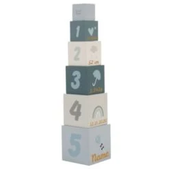 Elefantasie Stapelwürfel Holz Personalisiert Mit Namen