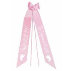 Elefantasie Taufschleife Füße Personalisiert Mit Namen