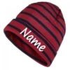 Elefantasie Mütze Gestreift Personalisiert Mit Namen