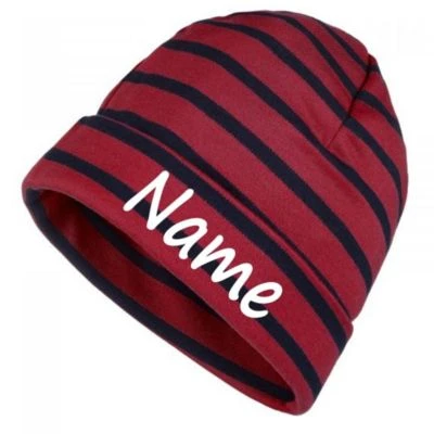 Elefantasie Mütze Gestreift Personalisiert Mit Namen 1 Elefantasie Mütze Gestreift Personalisiert Mit Namen