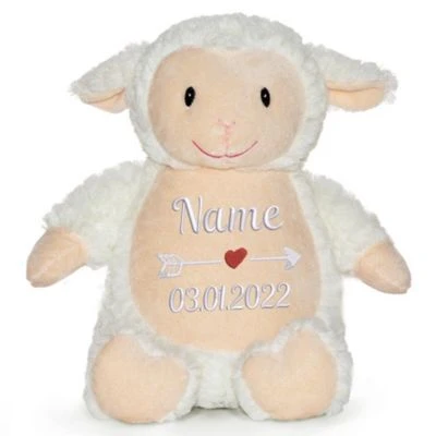 Elefantasie Stofftier Schaf Personalisiert Bestickt 1 Elefantasie Stofftier Schaf Personalisiert Bestickt