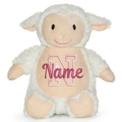 Elefantasie Stofftier Schaf Bestickt Personalisiert