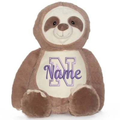 Elefantasie Stofftier Mit Name Bestickt Faultier 1 Elefantasie Stofftier Mit Name Bestickt Faultier