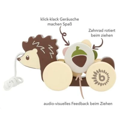 Elefantasie Ziehtier Mit Name Graviert Igel Aus Holz 2 Elefantasie Ziehtier Mit Name Graviert Igel Aus Holz – Bild 2