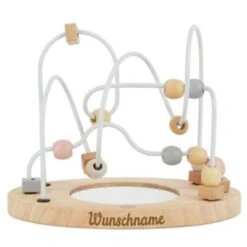 Elefantasie Motorikschleife Mit Name Graviert Spiegel Rose