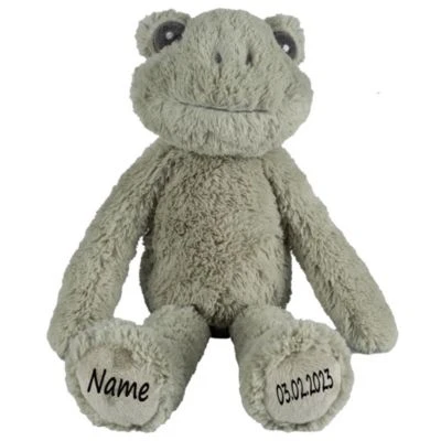 Elefantasie Frosch Stofftier Mit Name Personalisiert Kuscheltier Zur Geburt 1 Elefantasie Frosch Stofftier Mit Name Personalisiert Kuscheltier Zur Geburt
